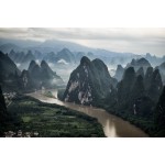 Fotodrobė "Mysterious mountains" Fotodrobės interjerui | Colorbee.lt